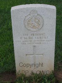 Dar Es Salaam War Cemetery - De Cerjat, F M